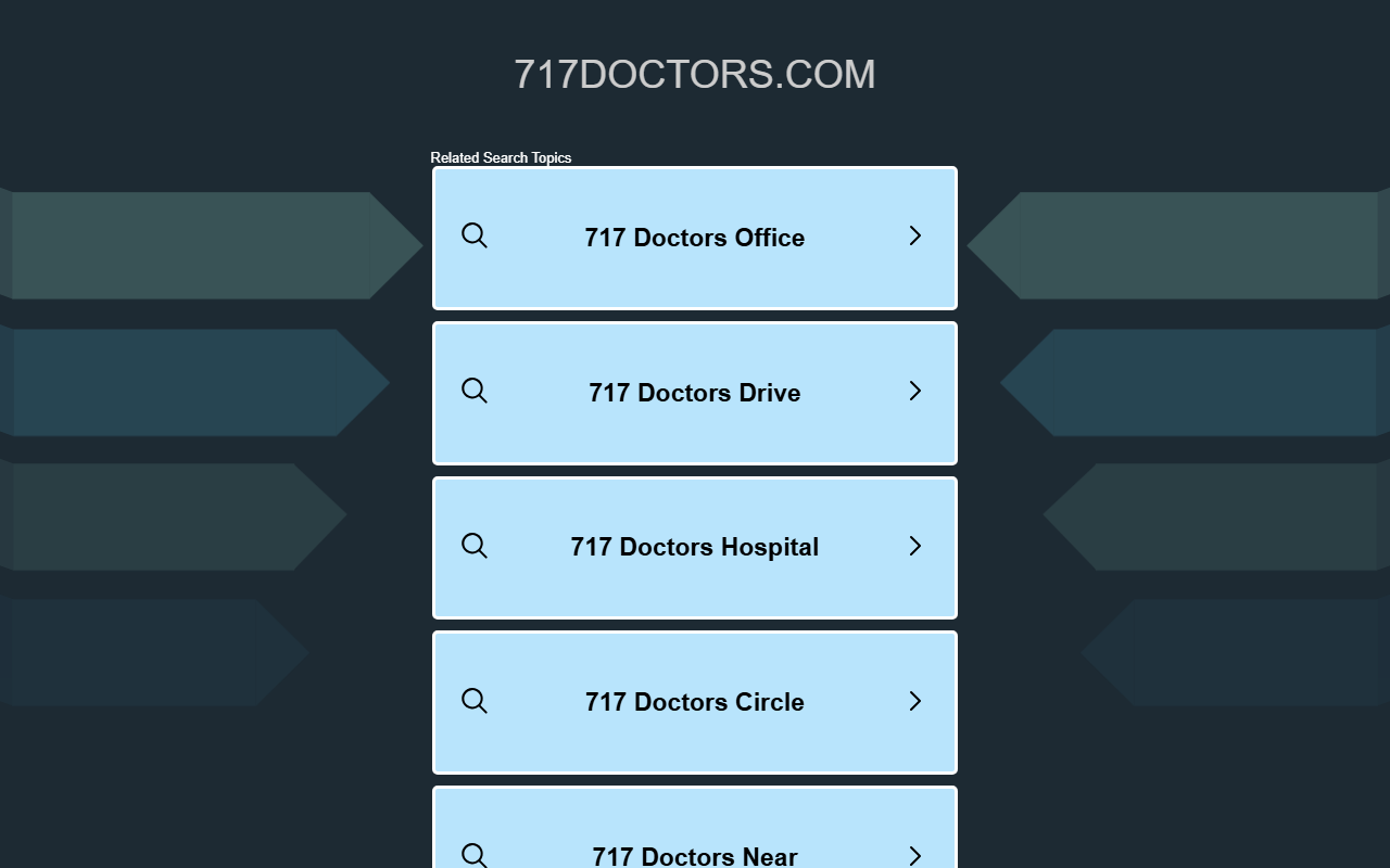 717doctors.com screenshot