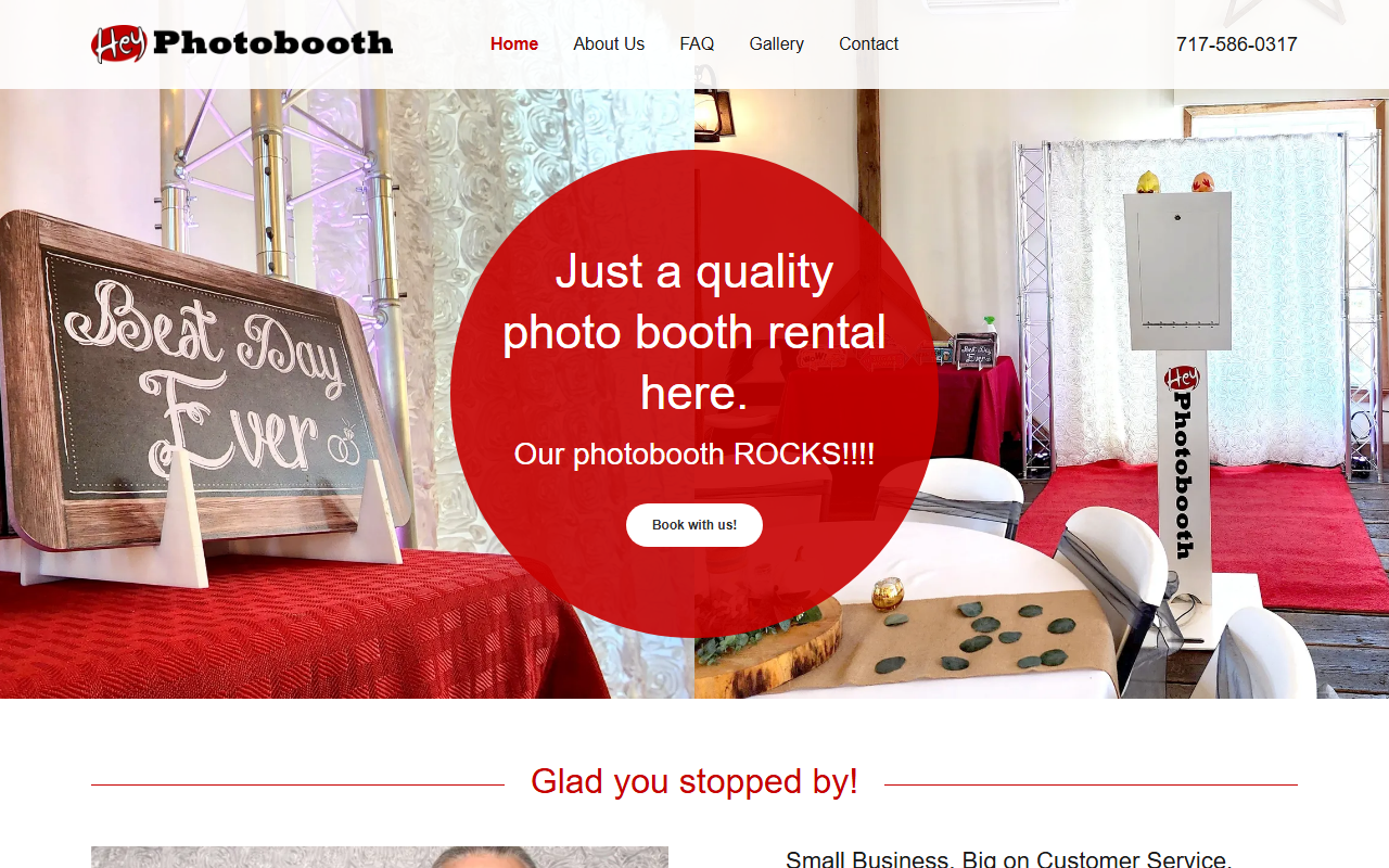 717photobooths.com screenshot