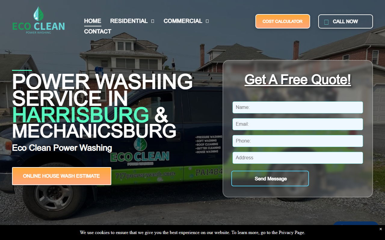 717powerwash.com screenshot