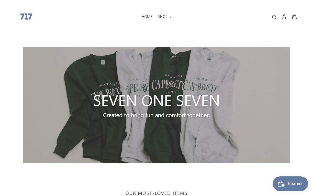 717thelabel.com screenshot