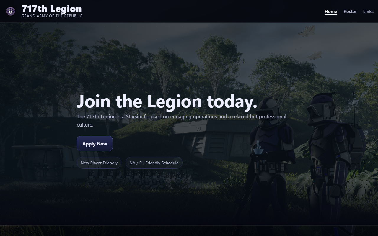 717thlegion.com screenshot
