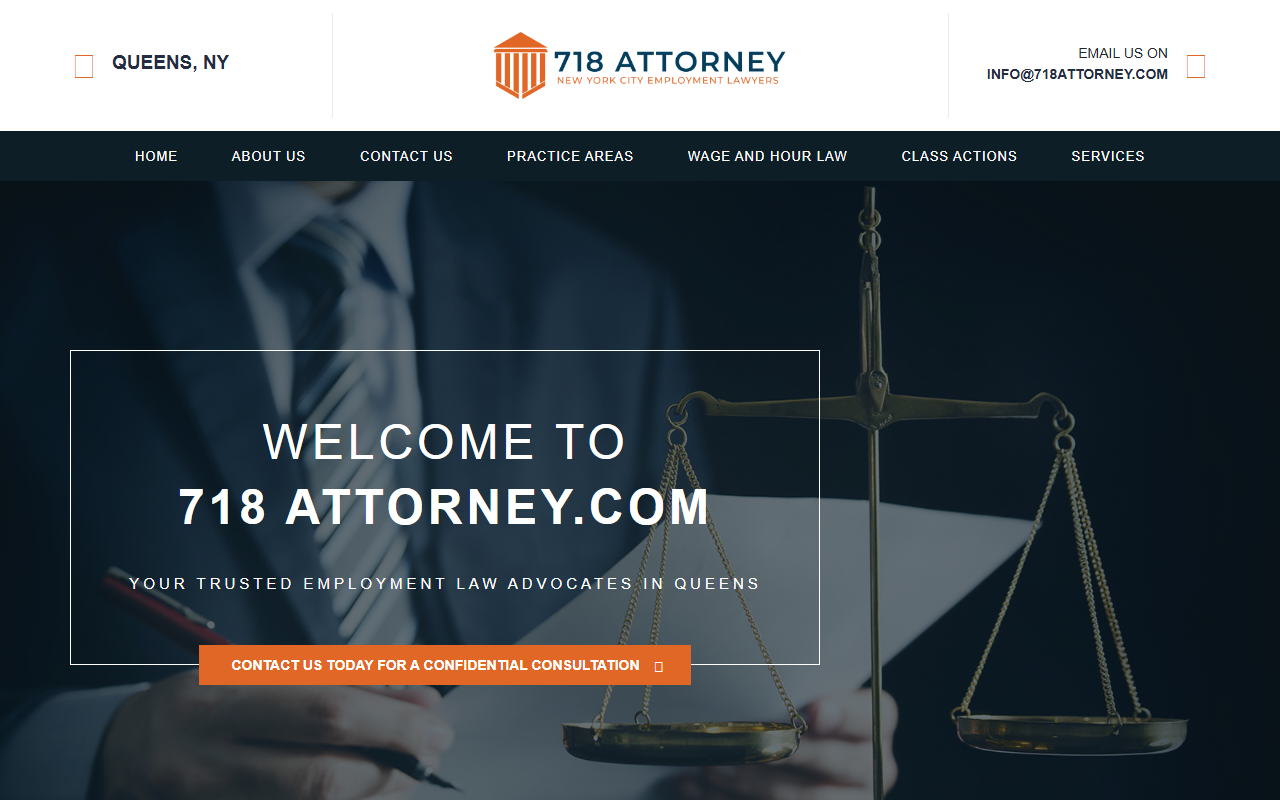 718attorney.com screenshot