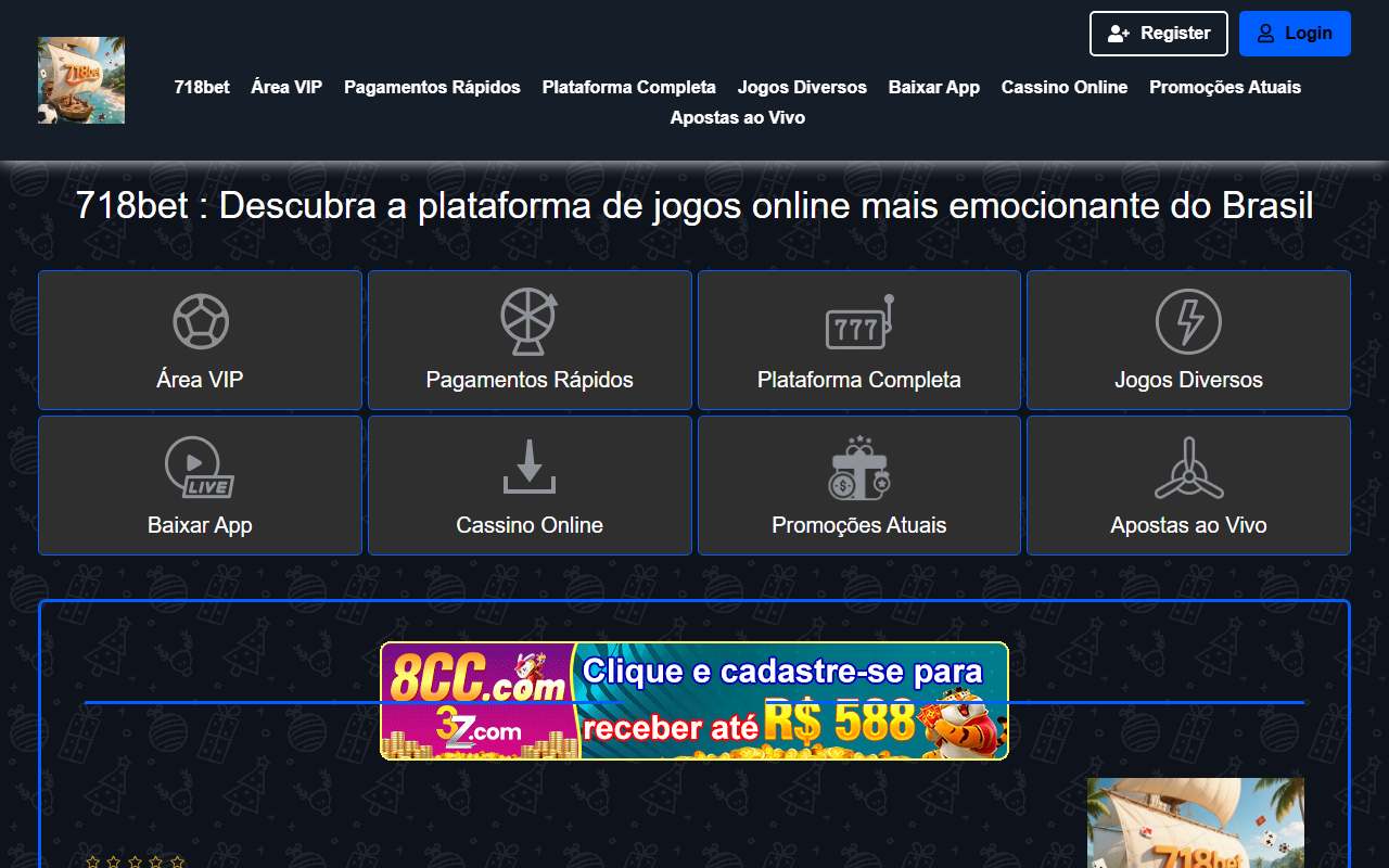 718betlogin.com screenshot