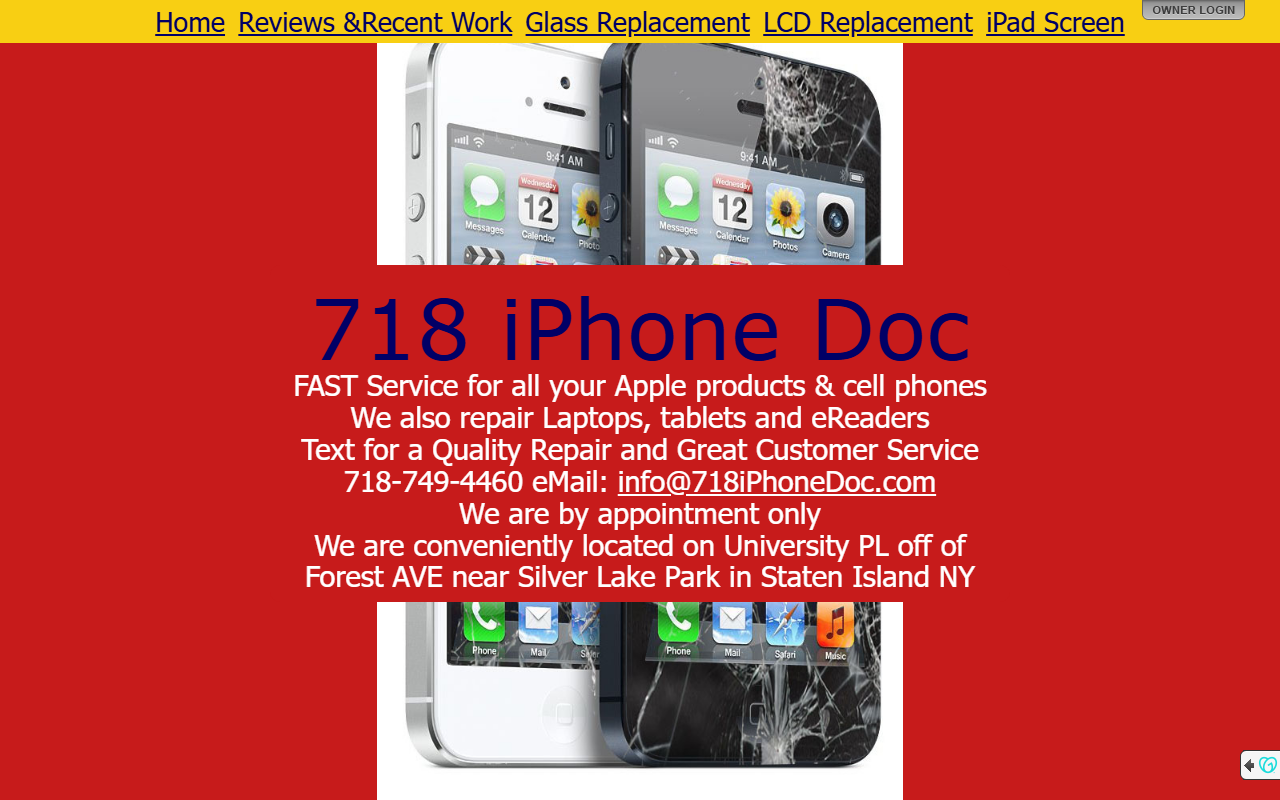 718iphonedoc.com screenshot