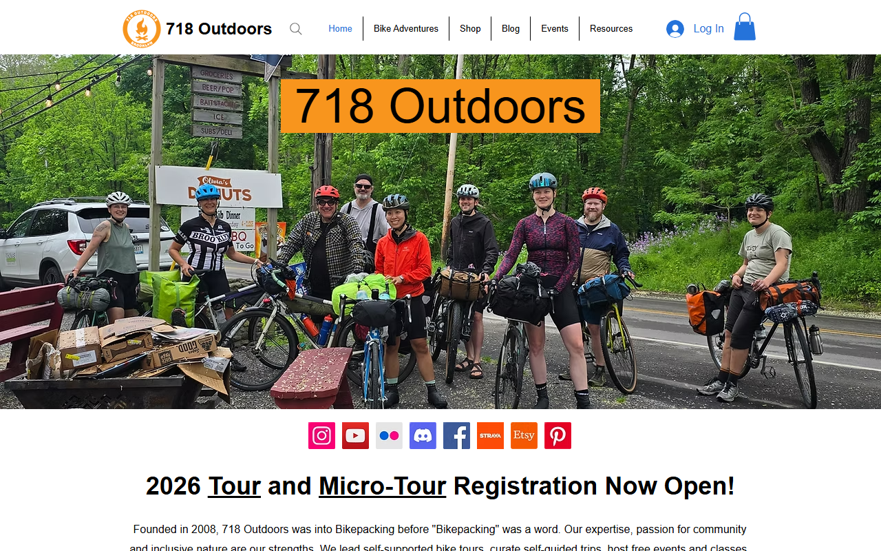 718outdoors.com screenshot