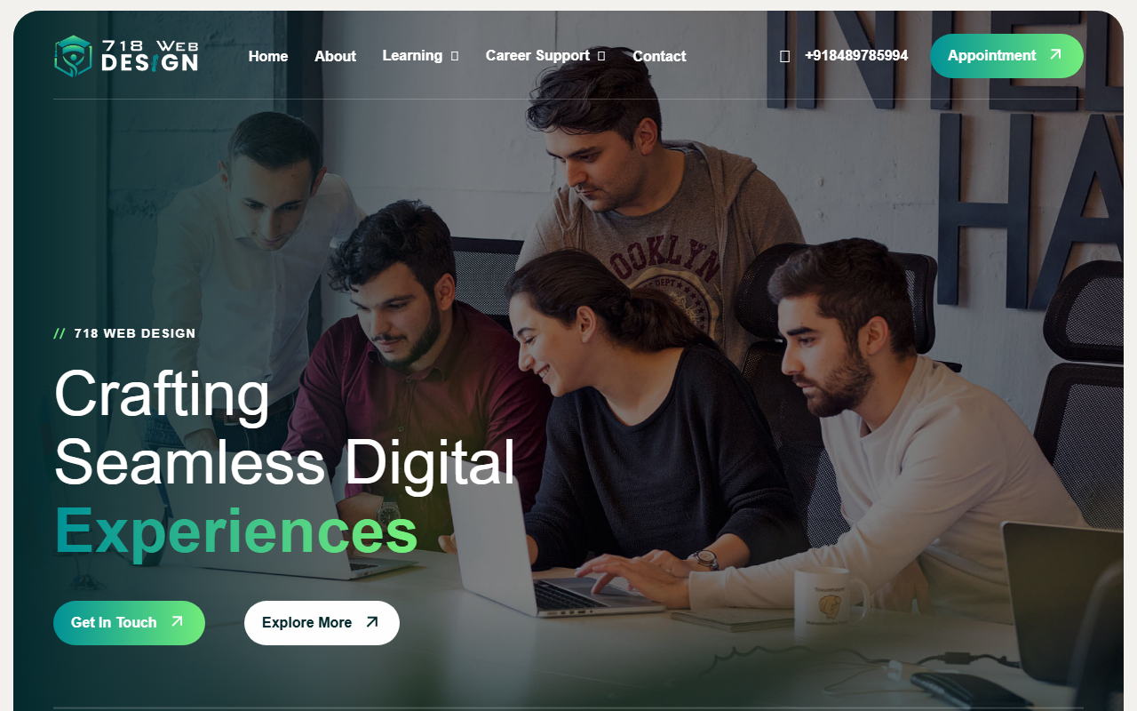718webdesign.com screenshot
