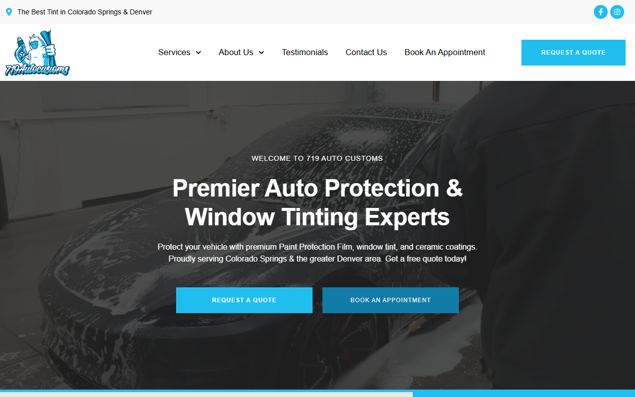 719autocustoms.com screenshot