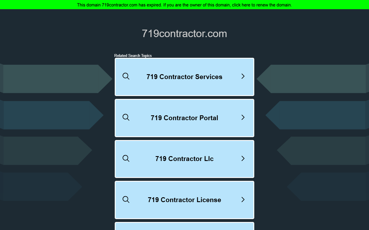 719contractor.com screenshot