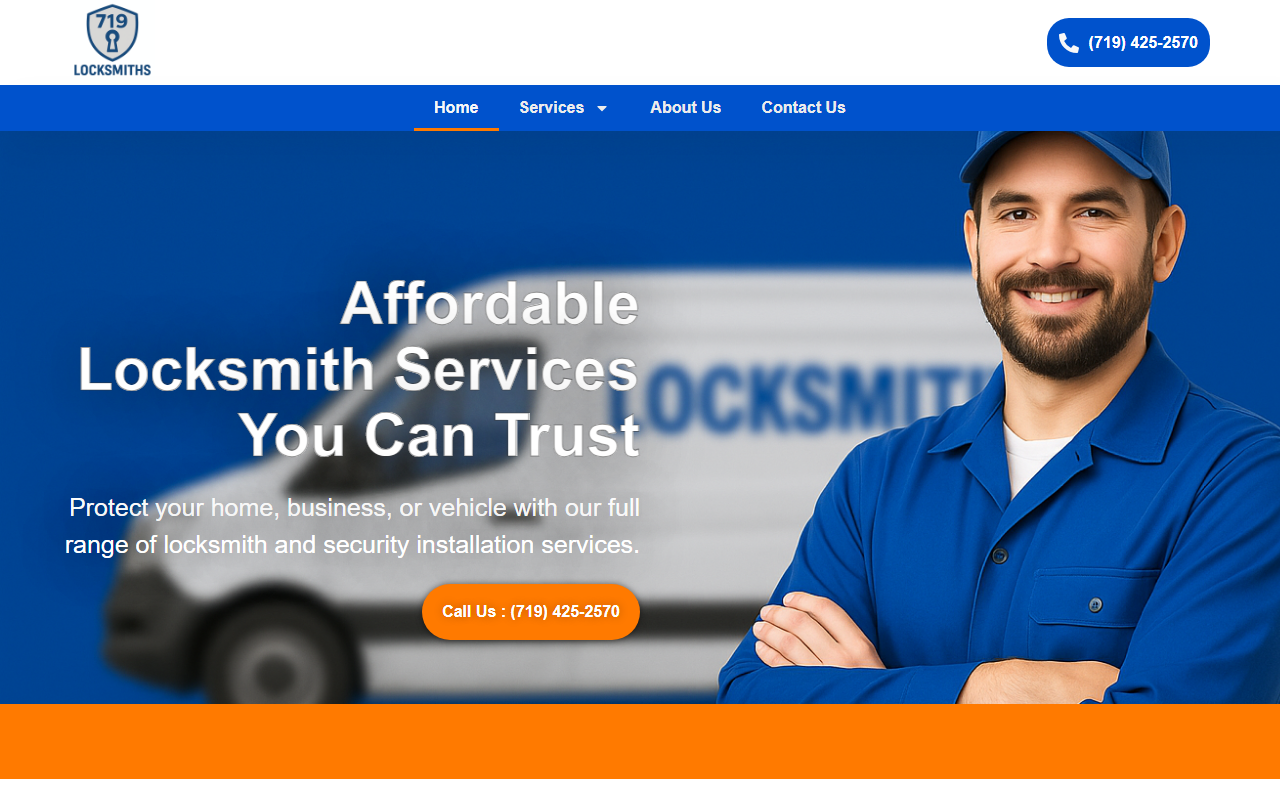 719locksmiths.com screenshot