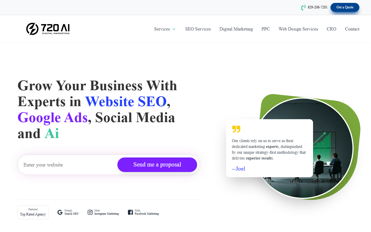 720digitalhub.com screenshot