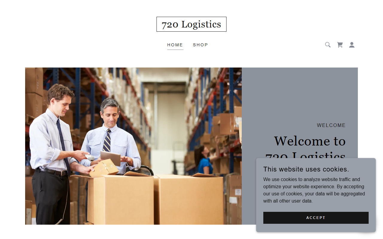 720logistics.com screenshot