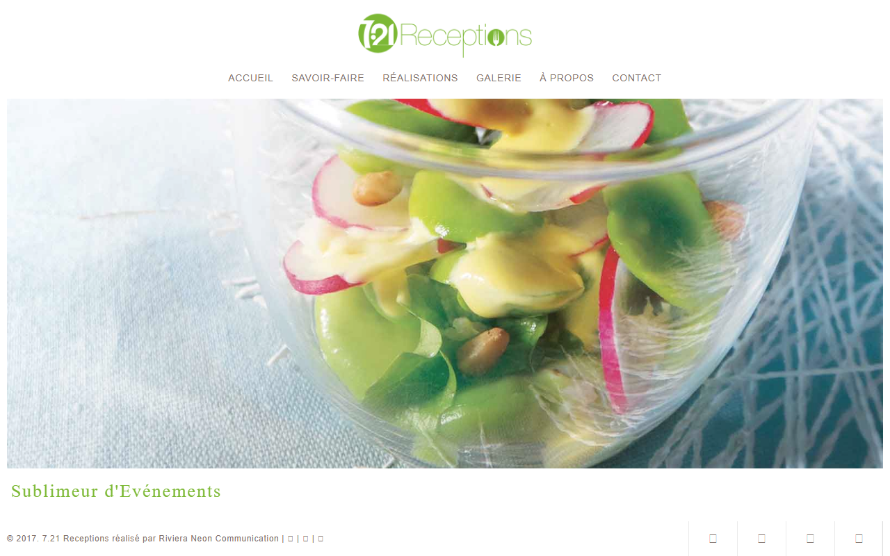 721receptions.com screenshot