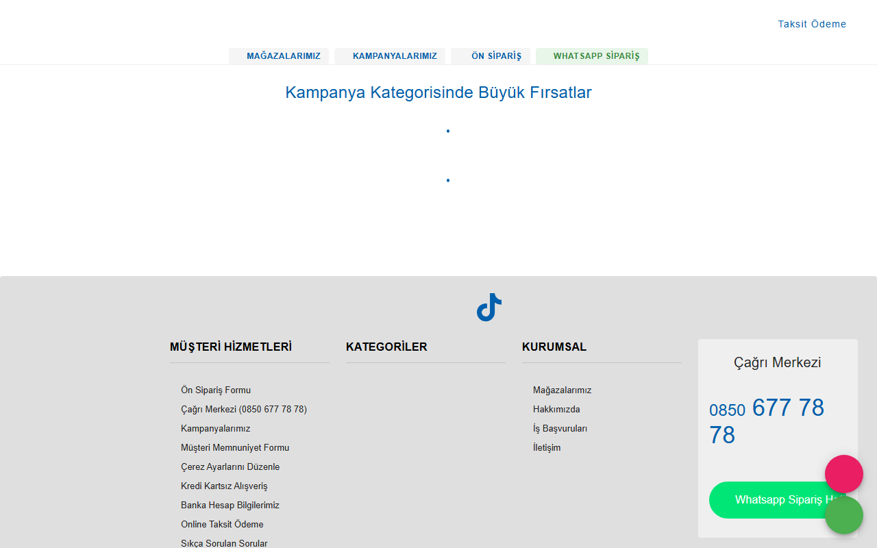 724acikmagaza.com screenshot