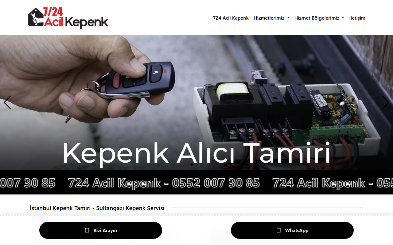 724acilkepenk.com screenshot
