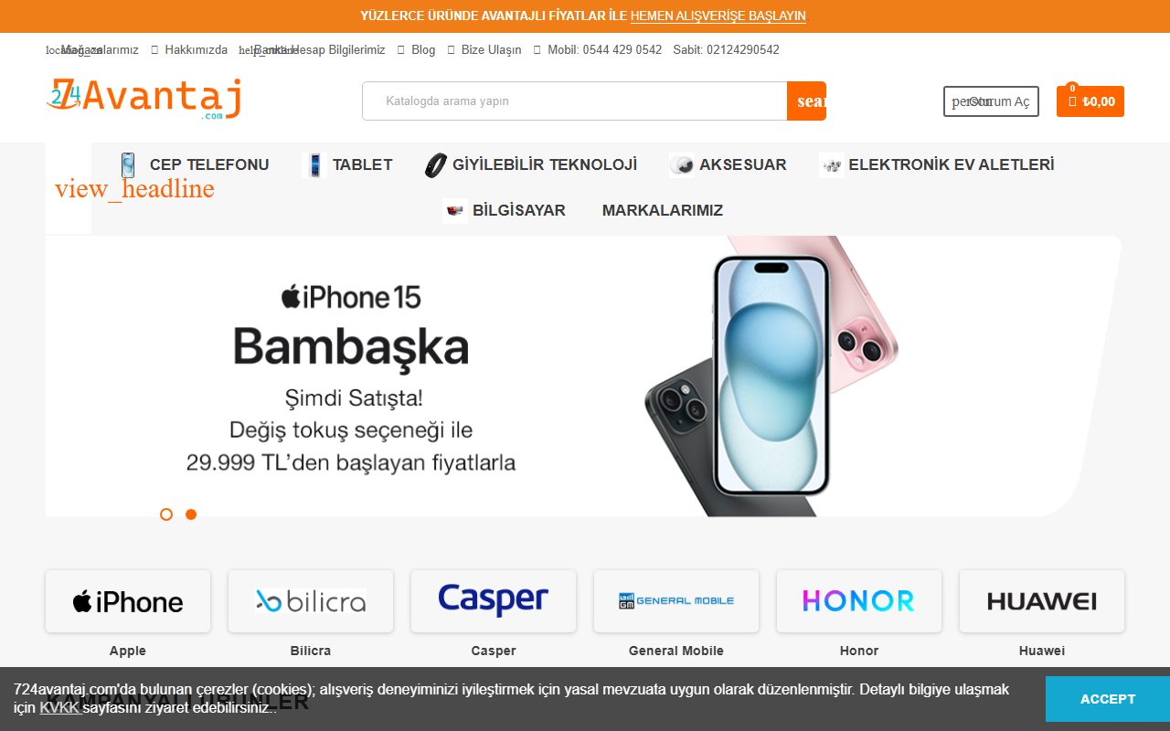 724avantaj.com screenshot