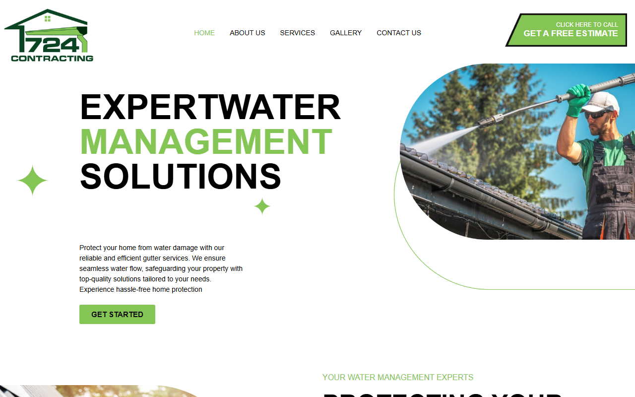 724contracting.com screenshot