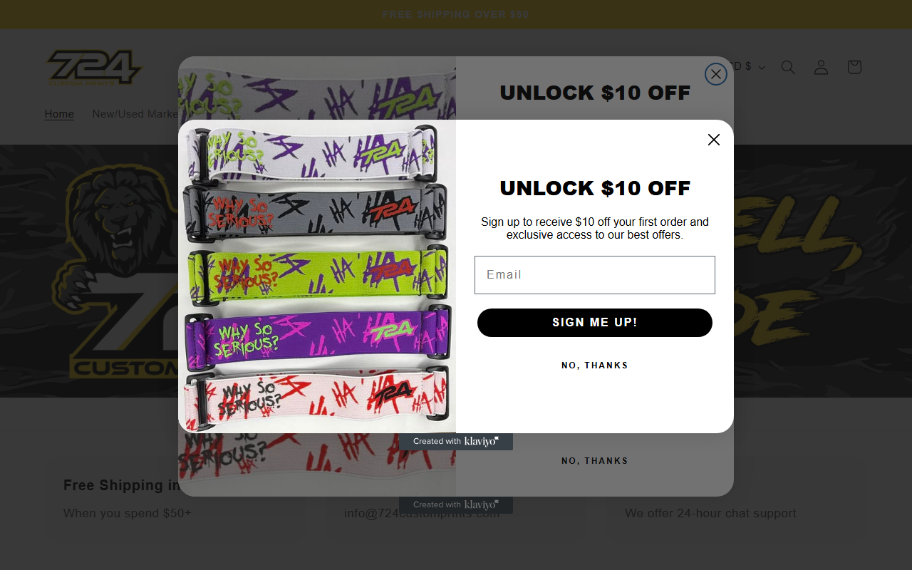 724customprints.com screenshot