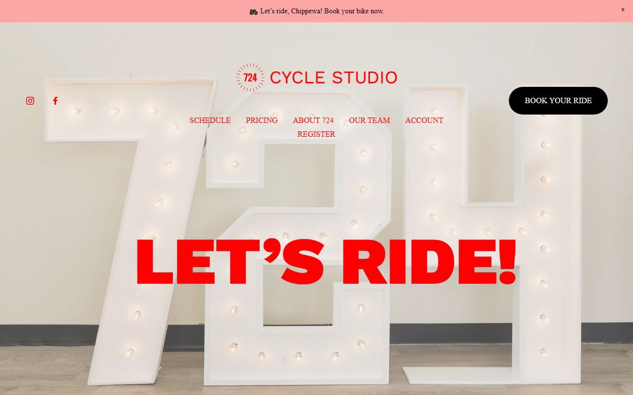 724cyclestudio.com screenshot