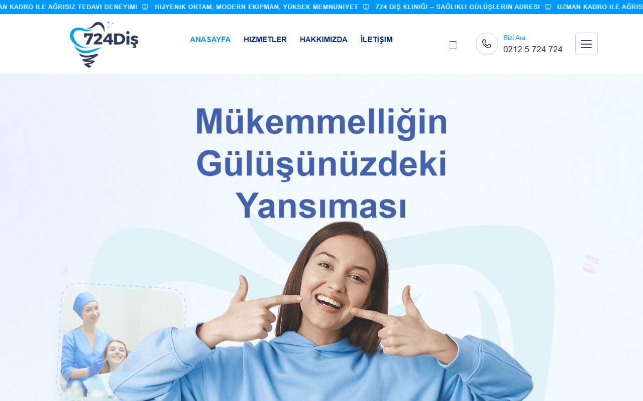724disklinik.com screenshot