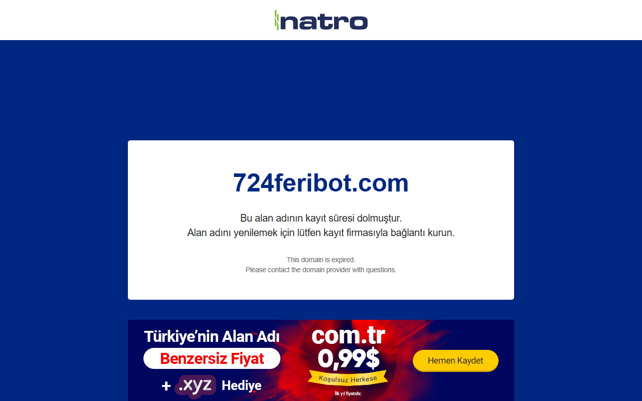 724feribot.com screenshot