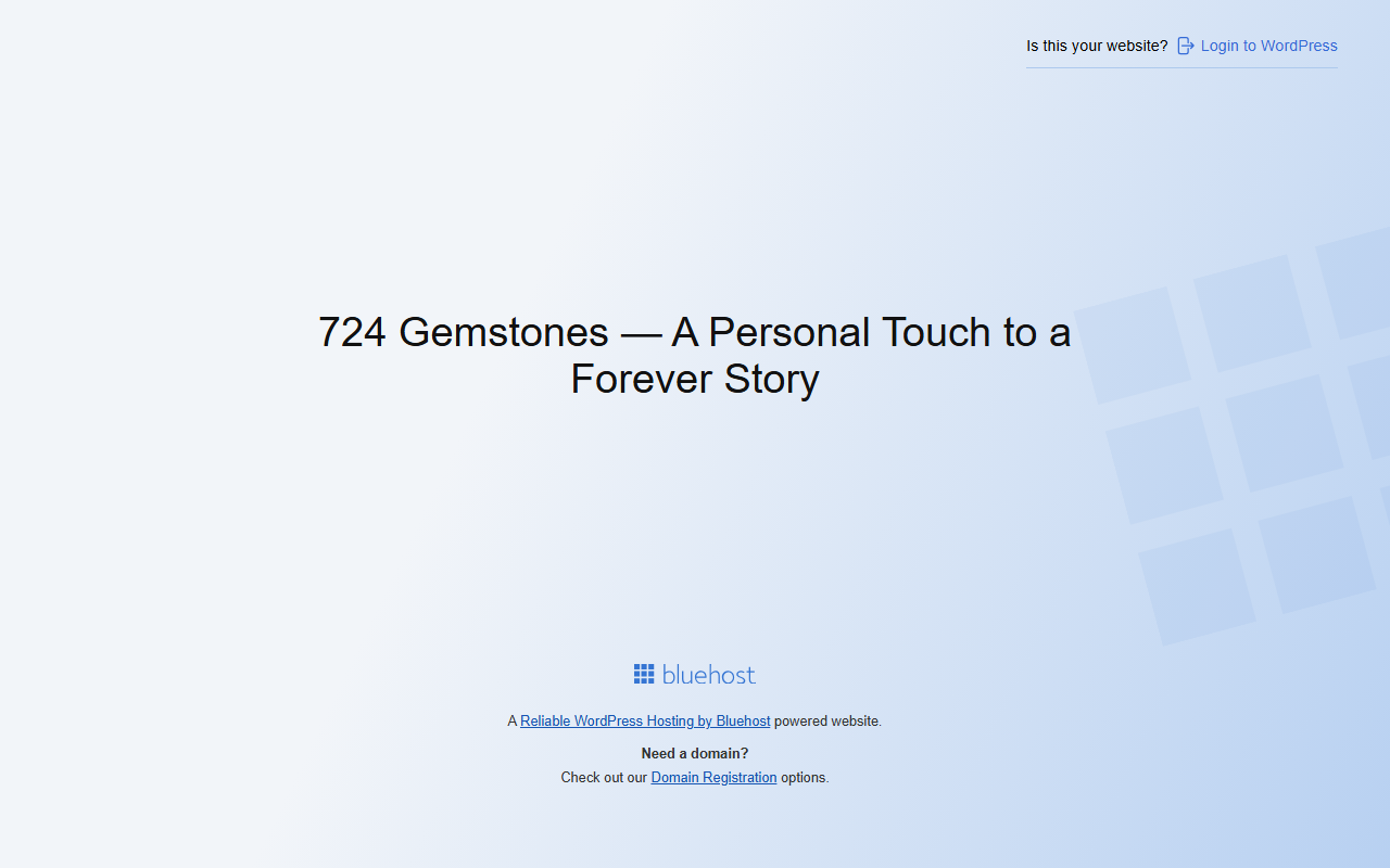 724gemstones.com screenshot