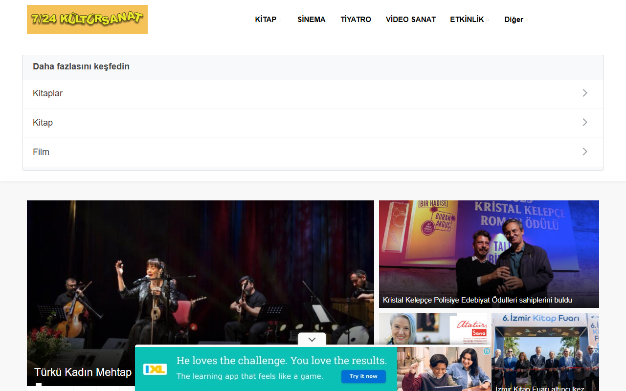 724kultursanat.com screenshot