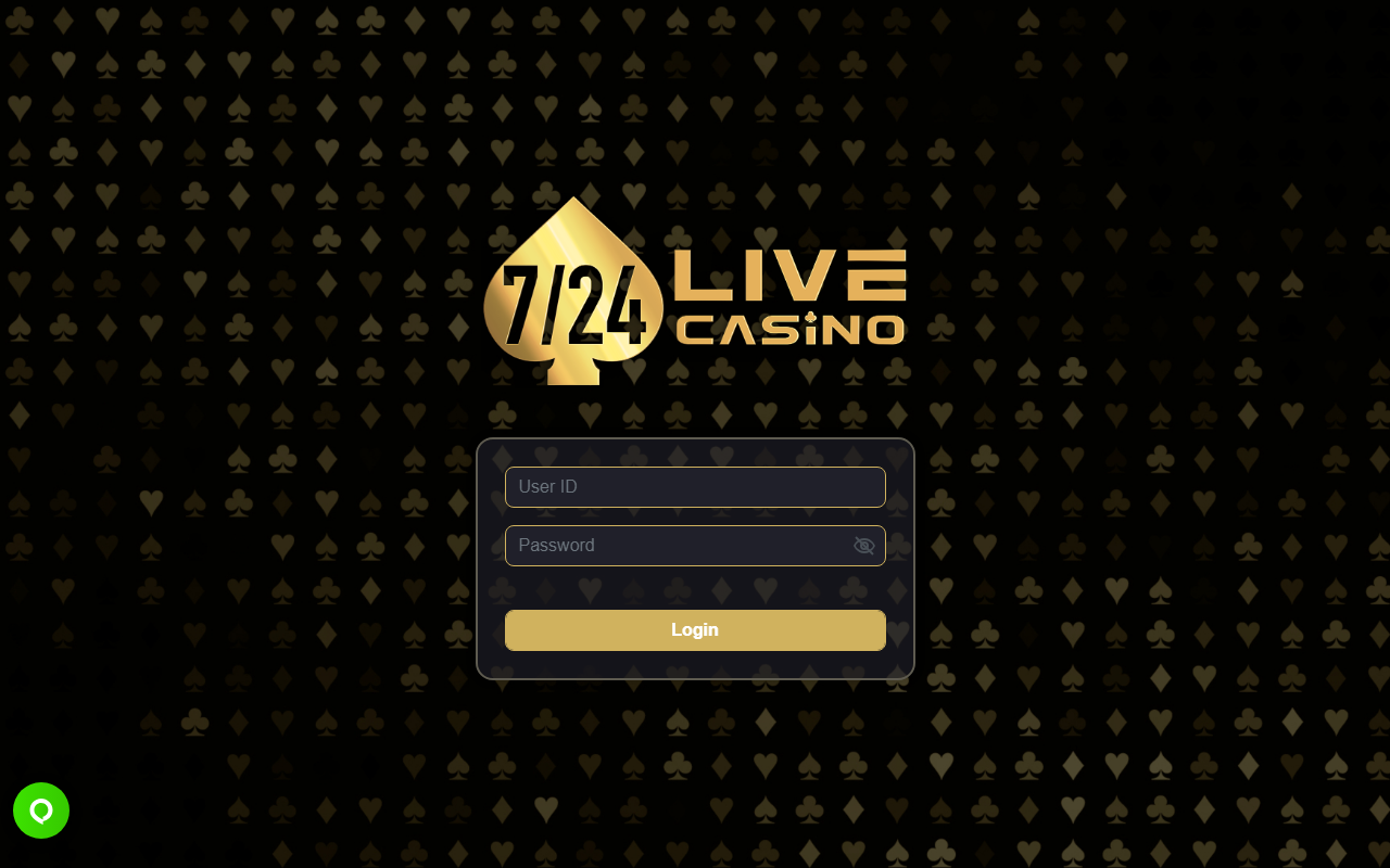 724livecasino.com screenshot