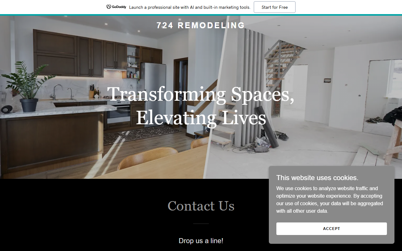 724remodeling.com screenshot