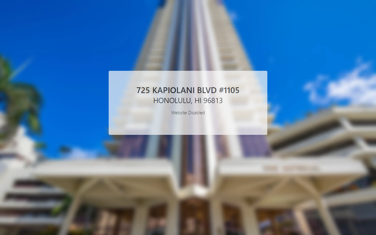 725kapiolani1105.com screenshot