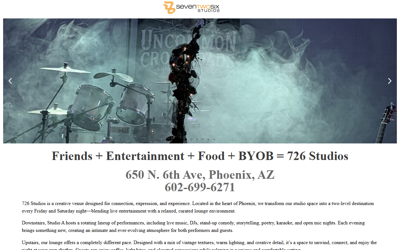 726studios.com screenshot