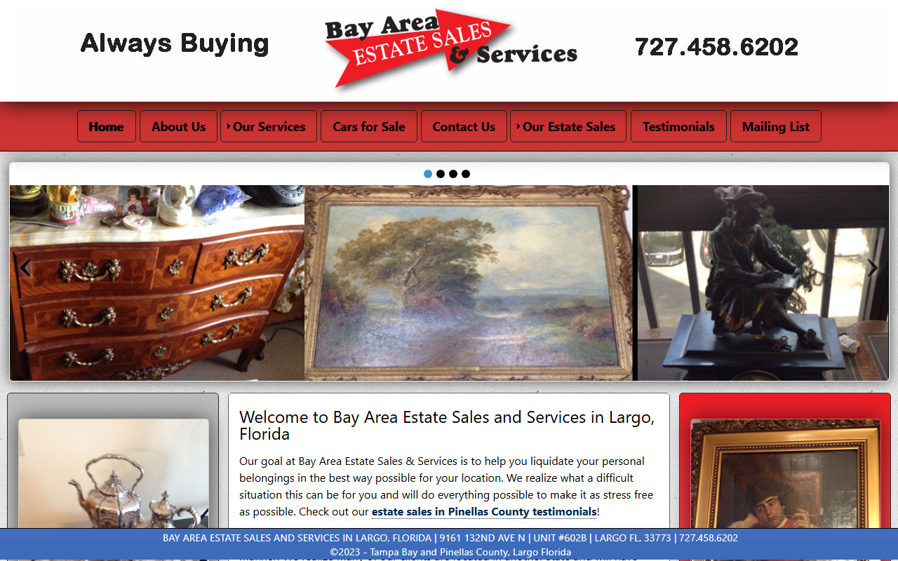 727cleanout.com screenshot