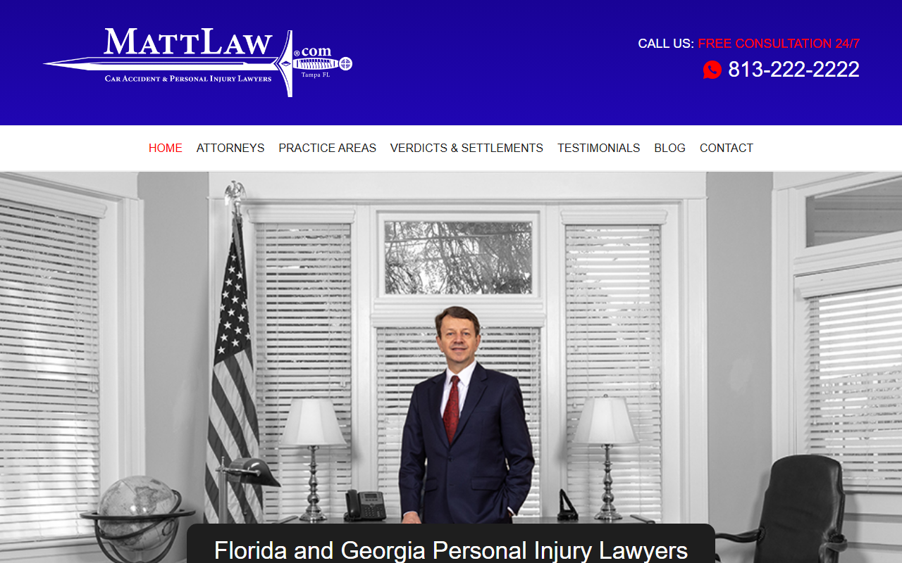 727injured.com screenshot