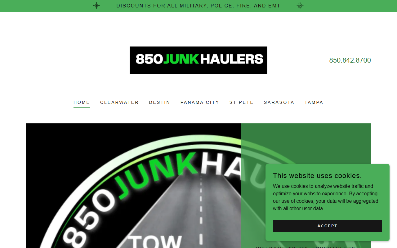 727junkhaulers.com screenshot