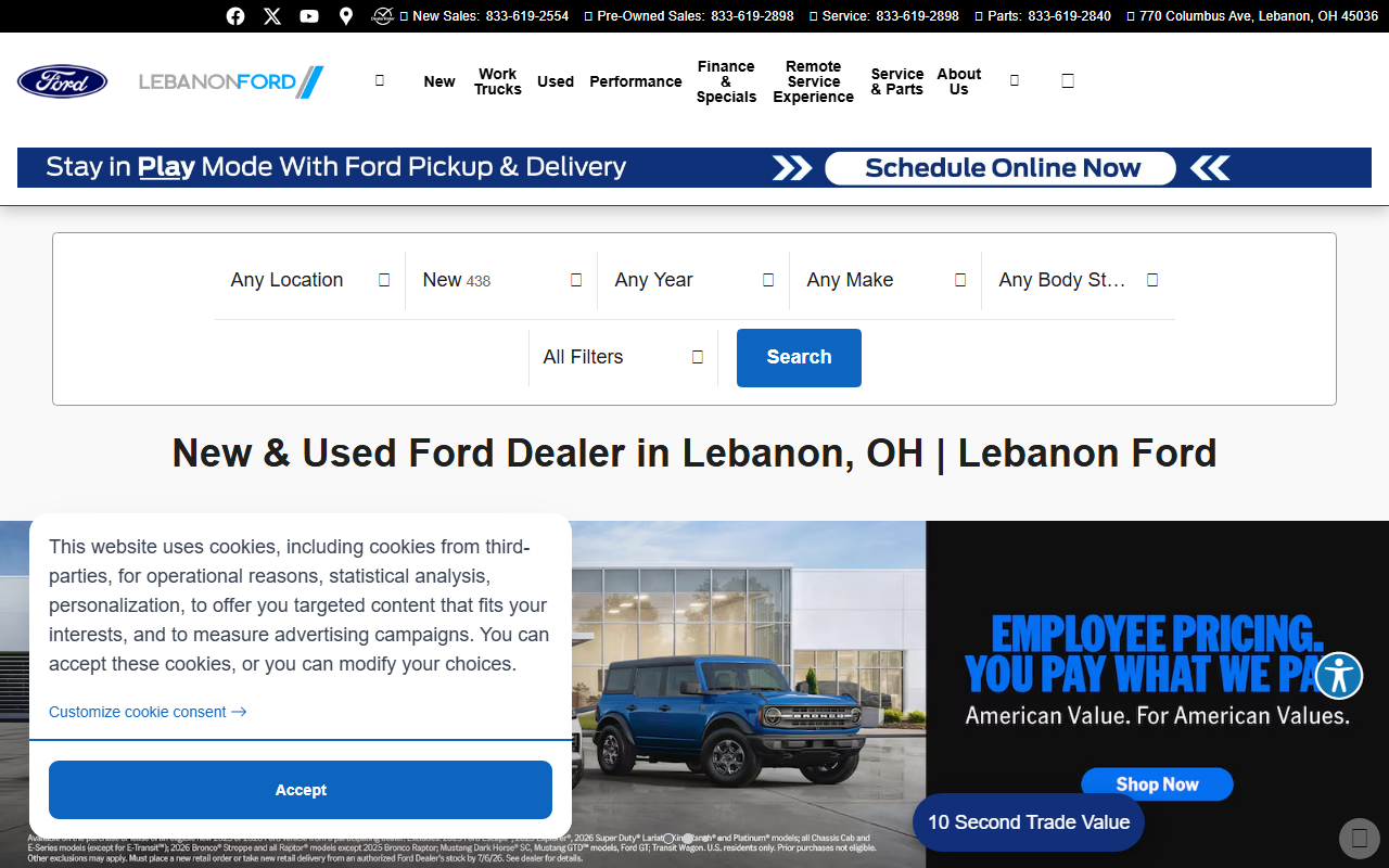 727mustang.com screenshot