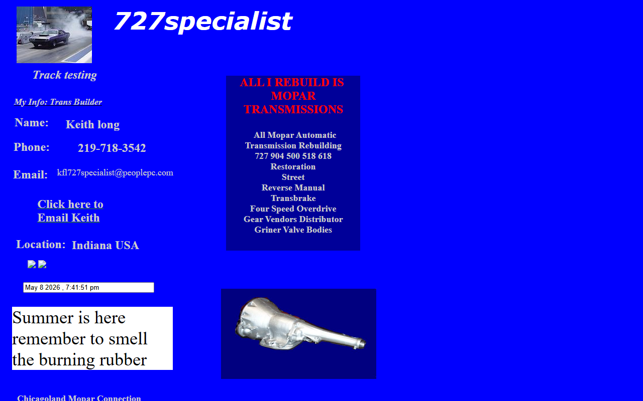727specialist.com screenshot