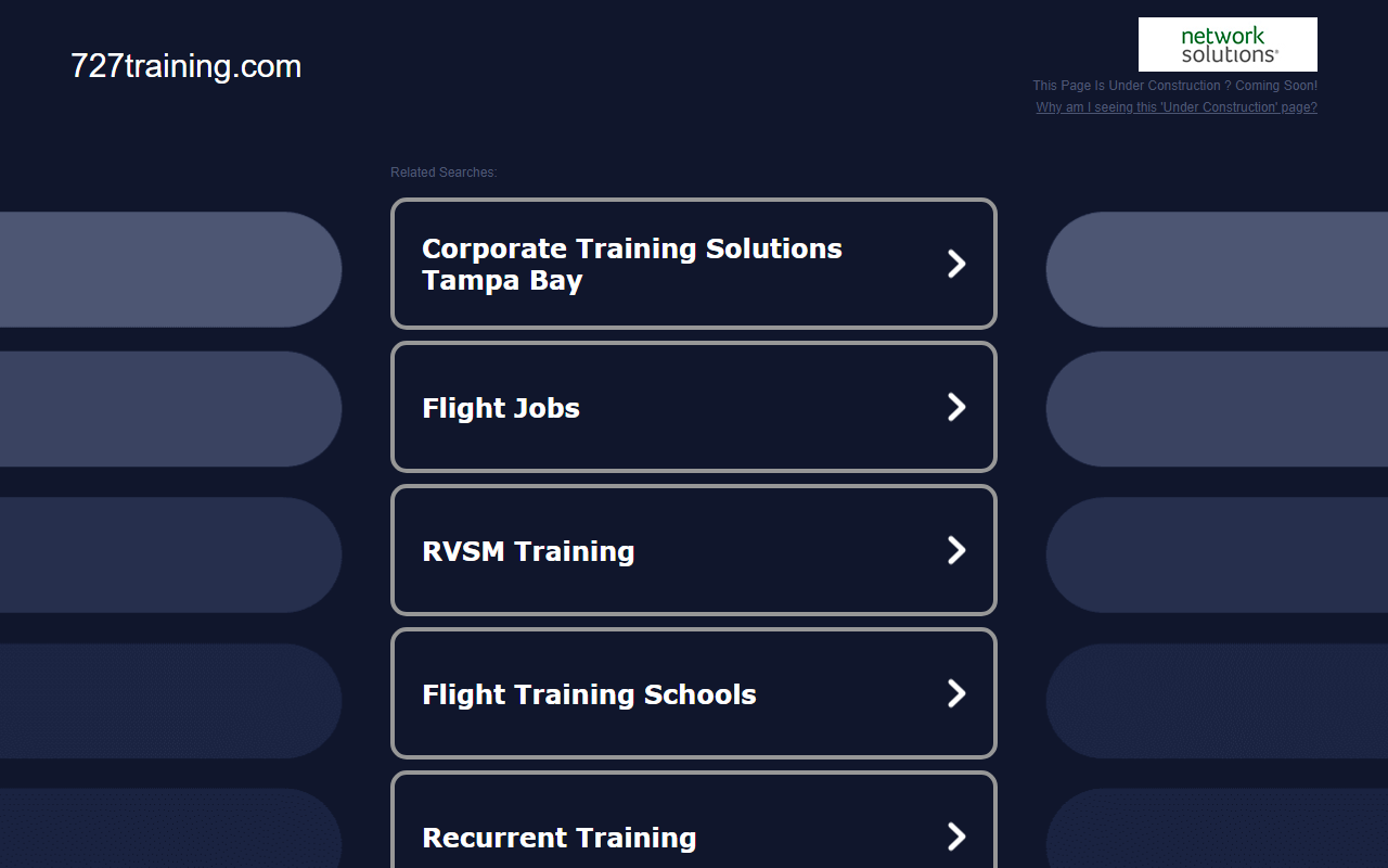 727training.com screenshot