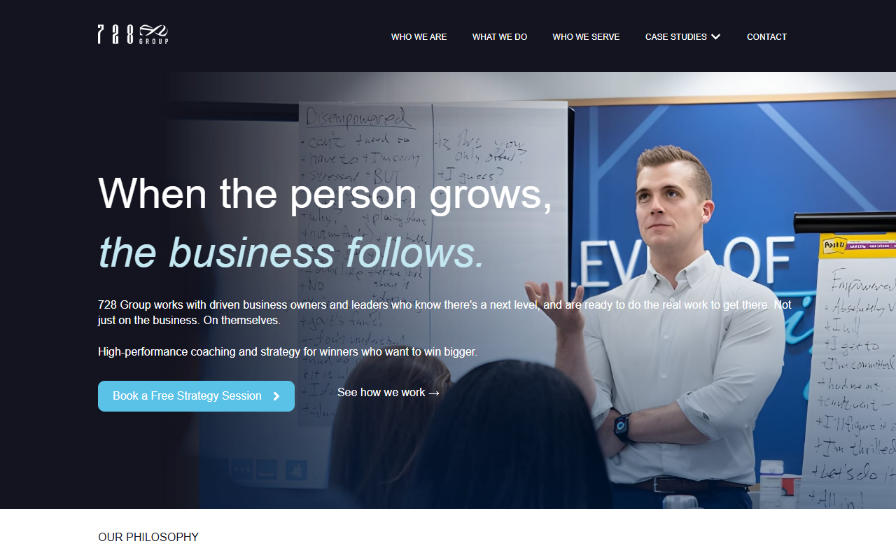 728groupreach.com screenshot