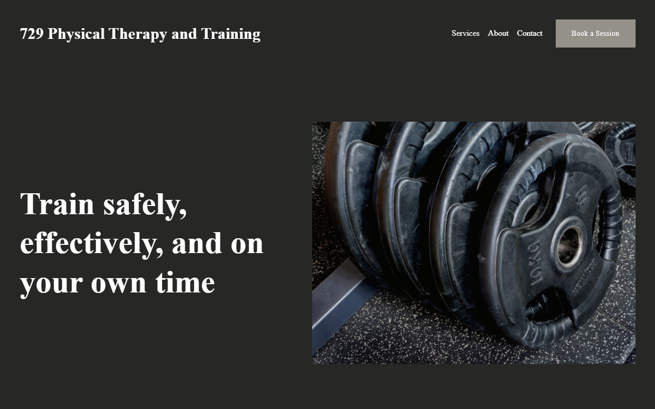 729-pt-training.com screenshot