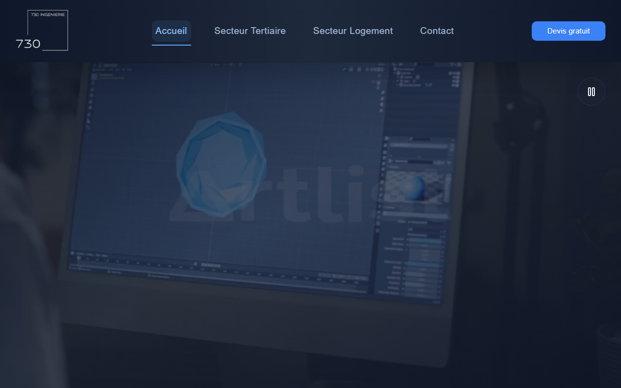 730-ingenierie.com screenshot