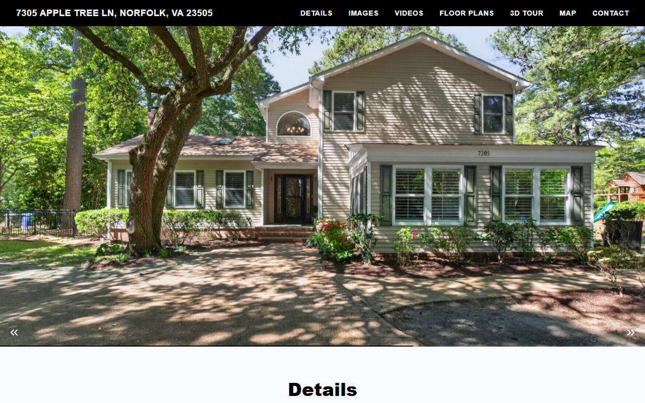 7305appletree.com screenshot