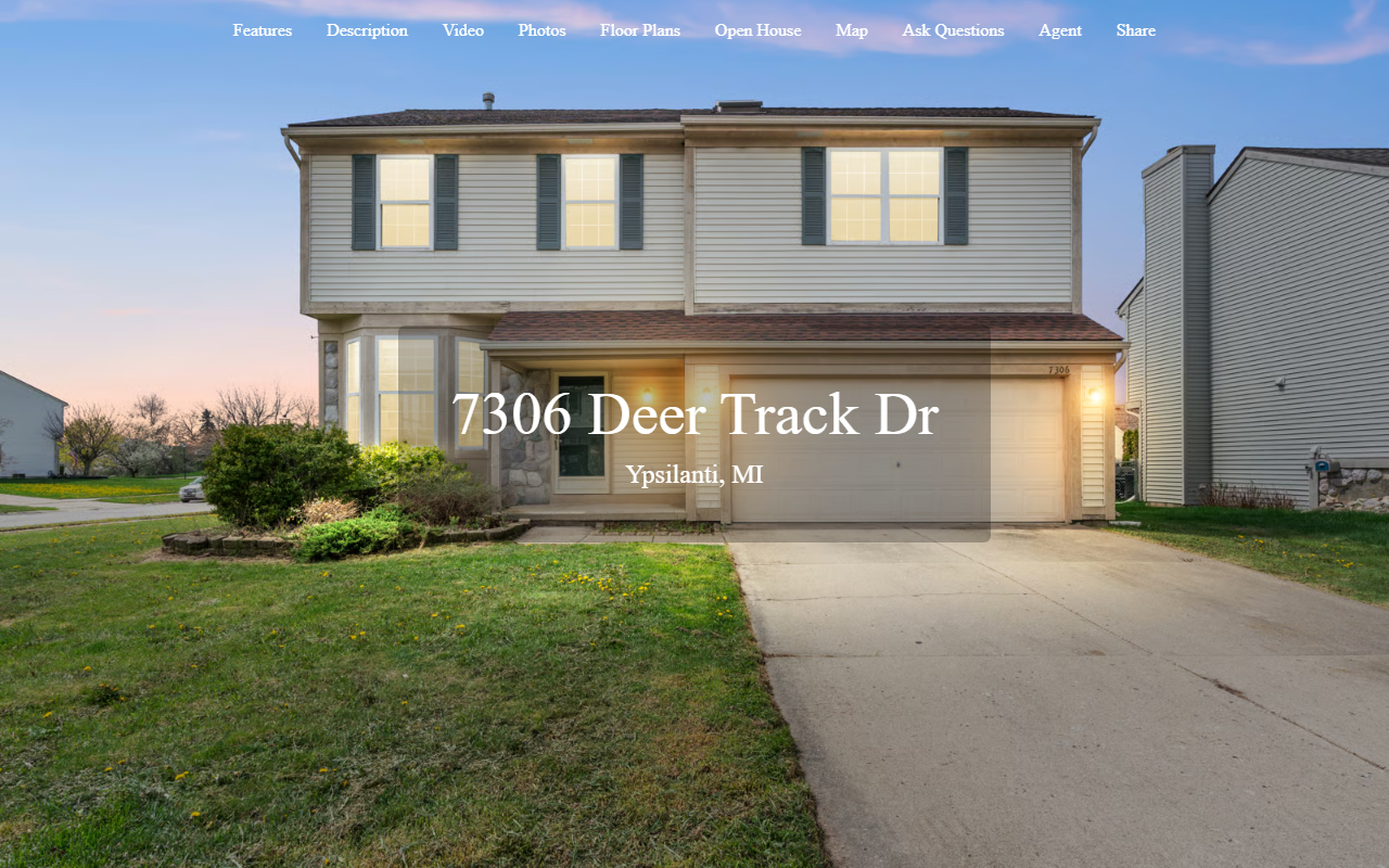 7306deertrack.com screenshot