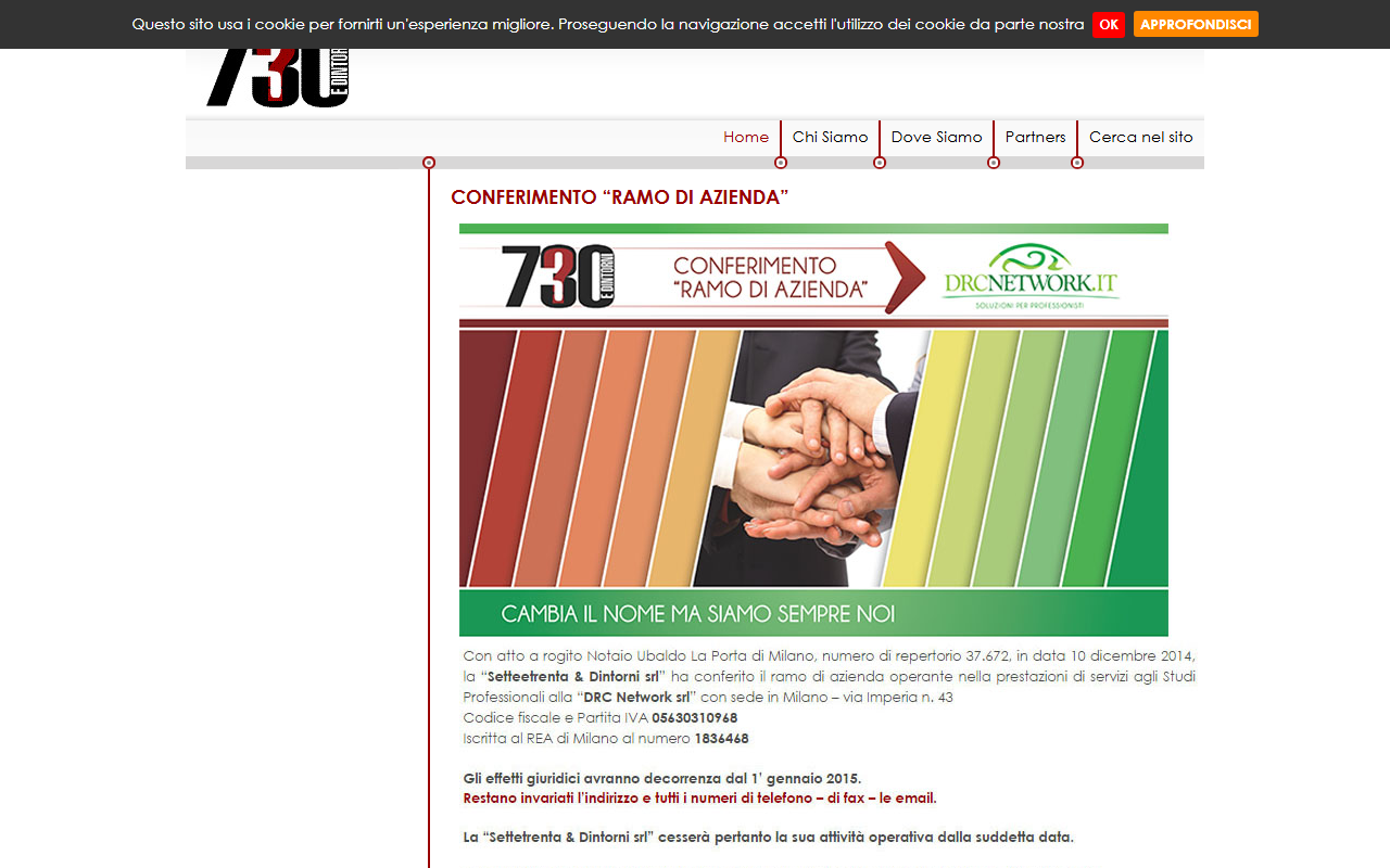 730edintorni.com screenshot