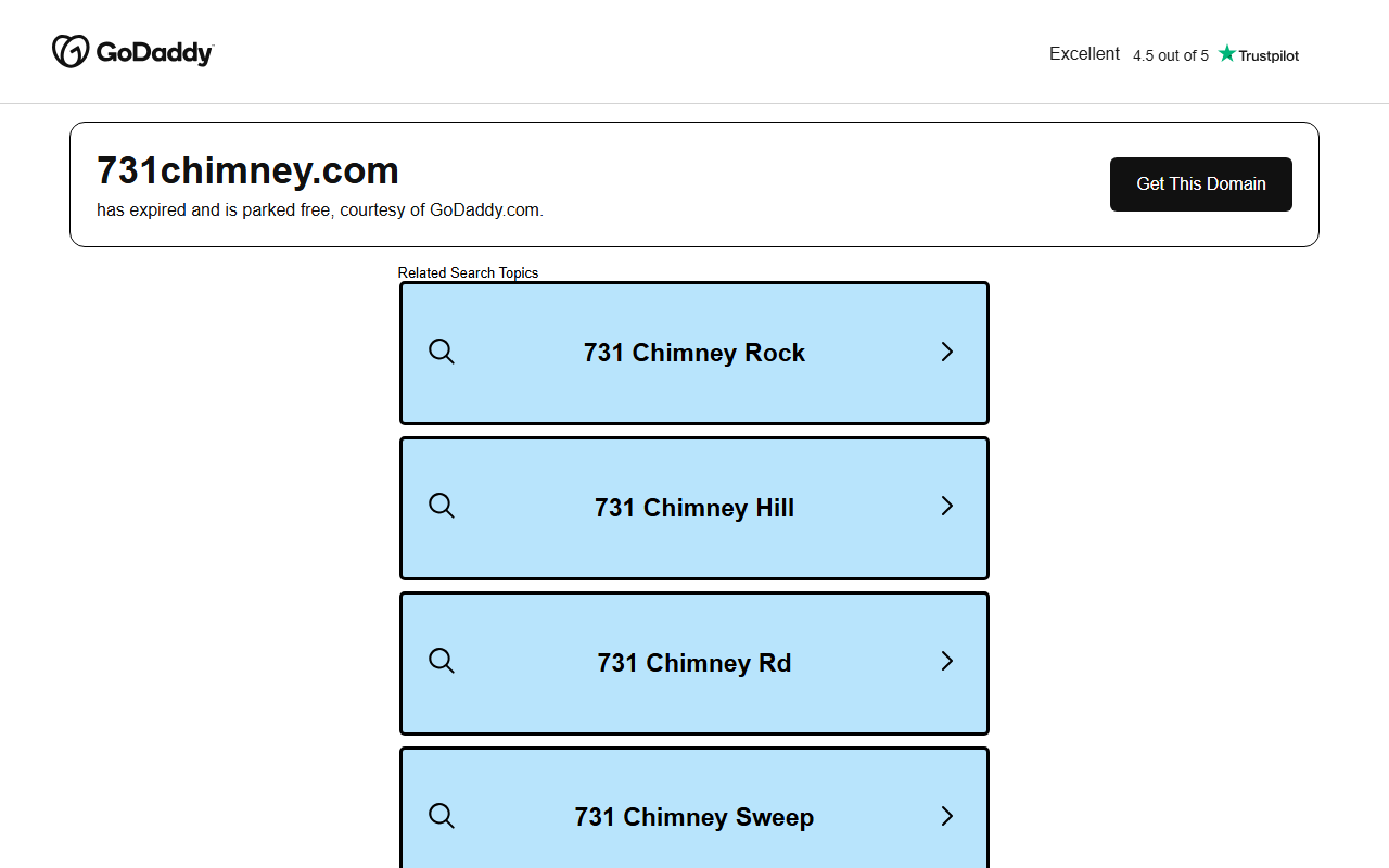 731chimney.com screenshot