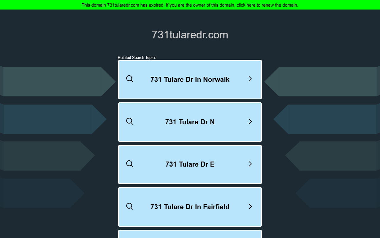 731tularedr.com screenshot