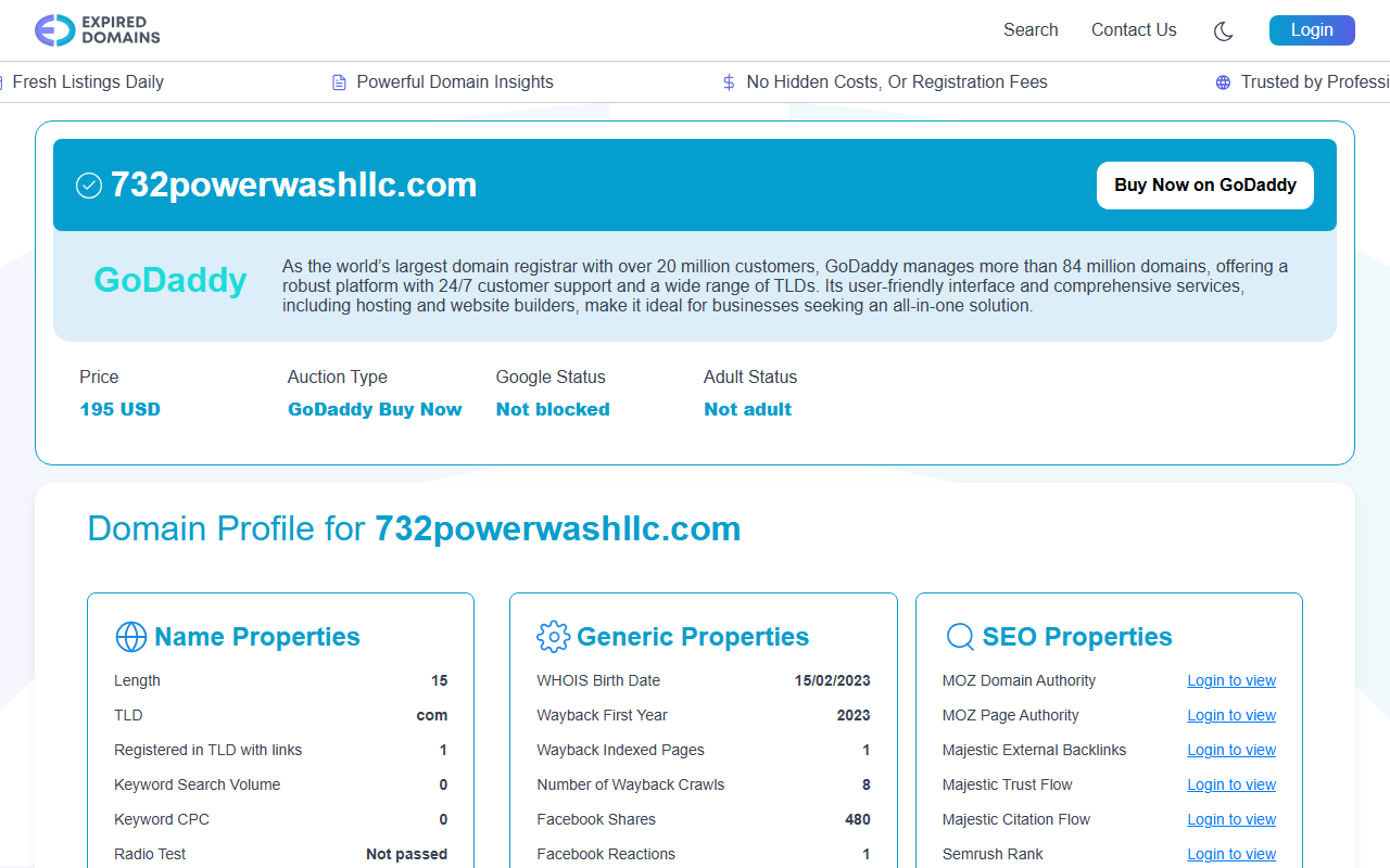 732powerwashllc.com screenshot