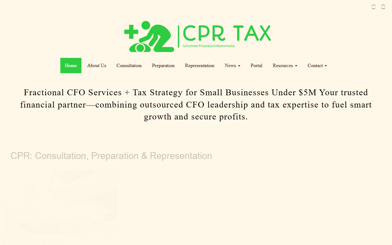 732taxhelp.com screenshot
