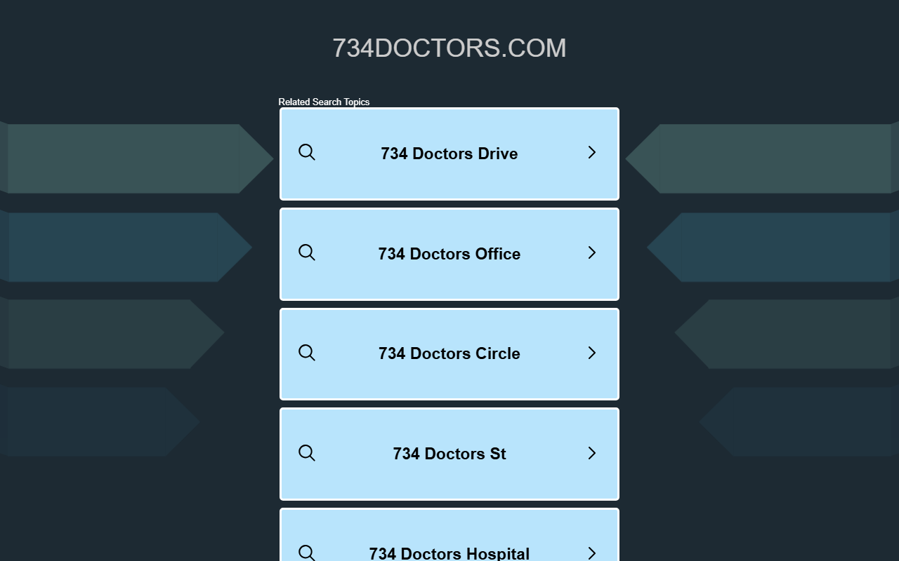 734doctors.com screenshot