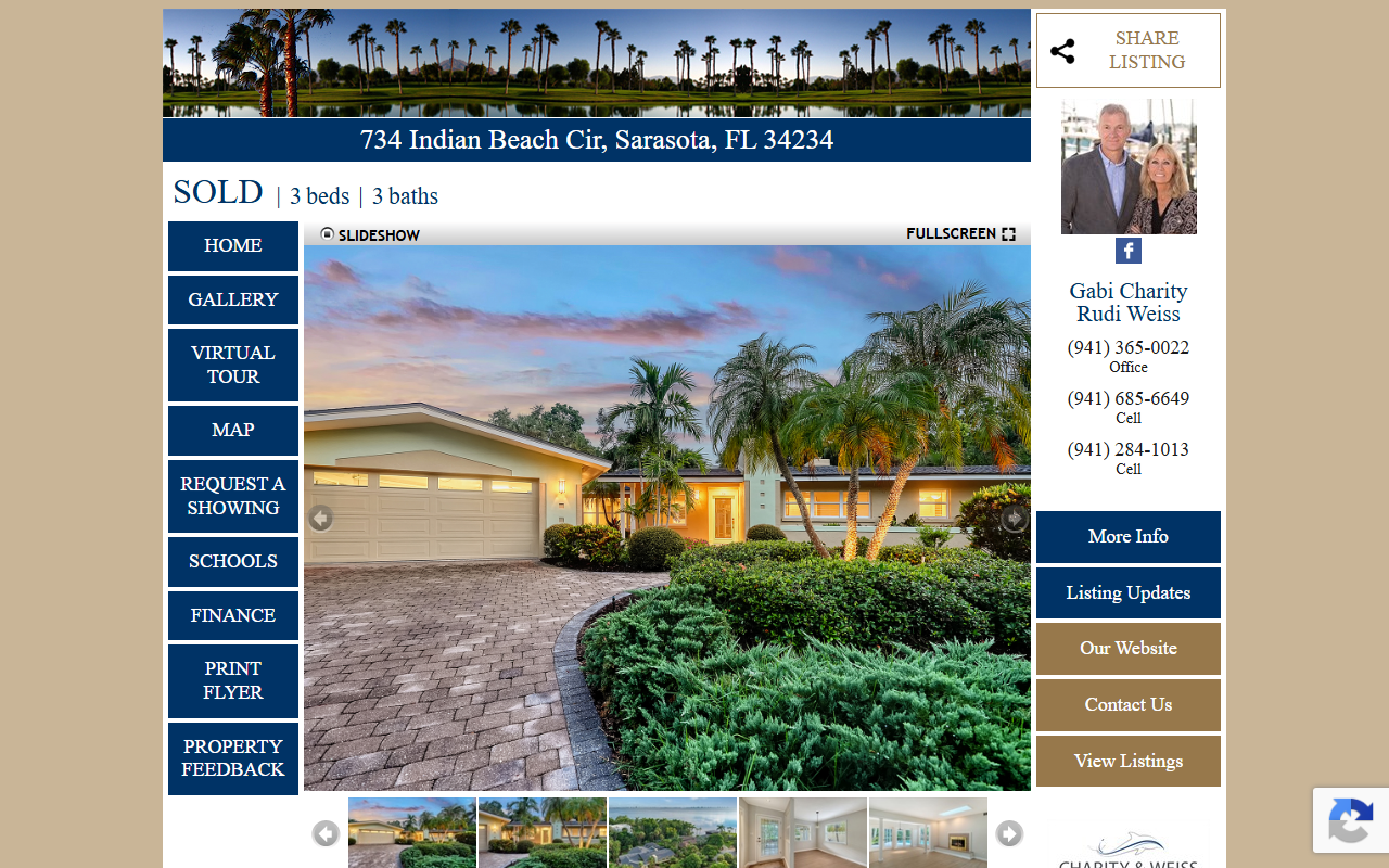 734indianbeach.com screenshot