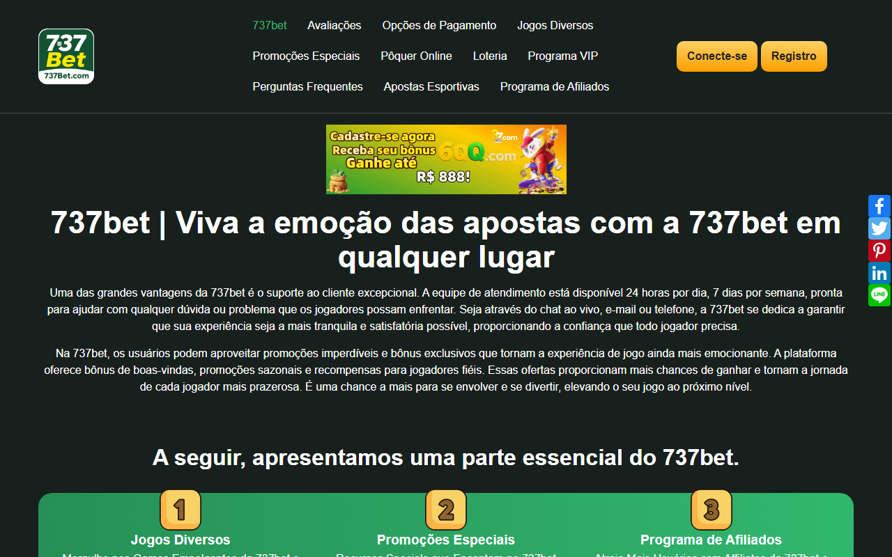 737betcsmp.com screenshot