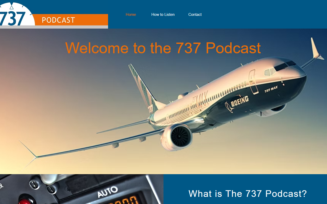 737podcast.com screenshot